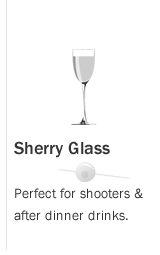 Image of Sherry Glass for Diarrhea Bomb