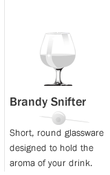 Image of Brandy Snifter for Jack the Ripper